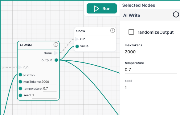 AI Write Settings