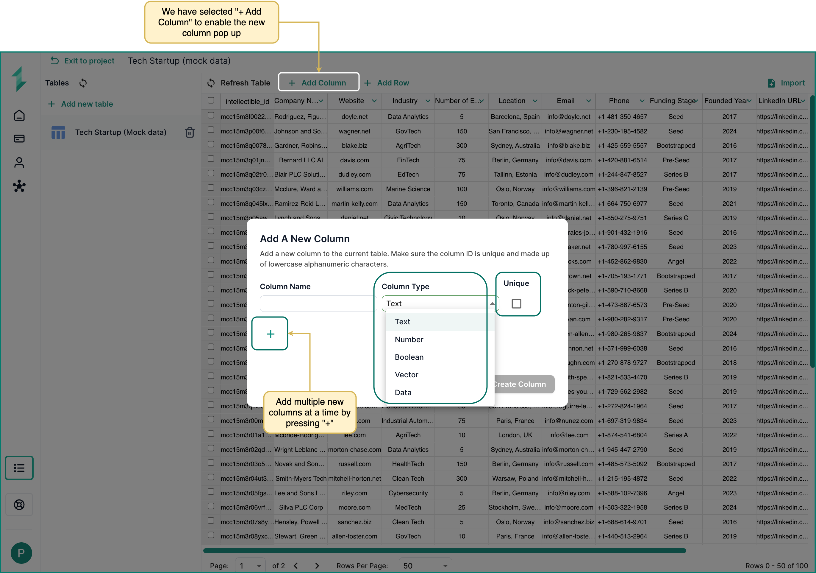 Add Column to Database