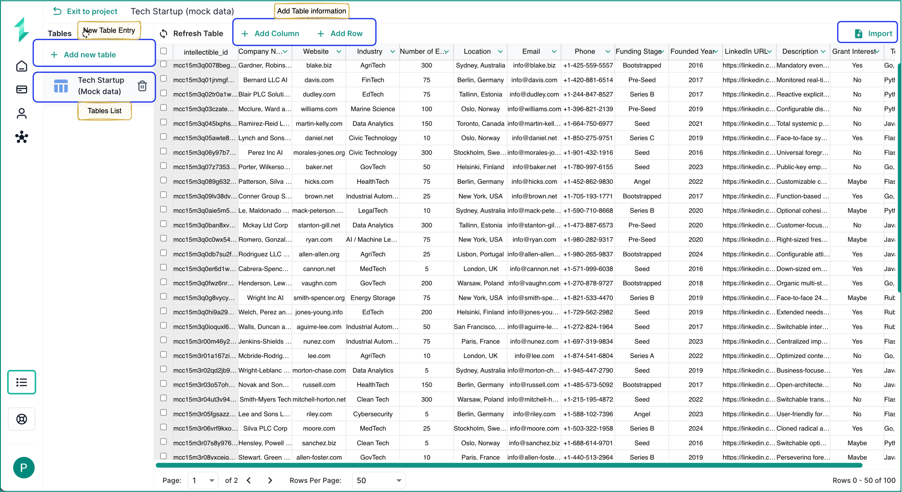 Database Navigation
