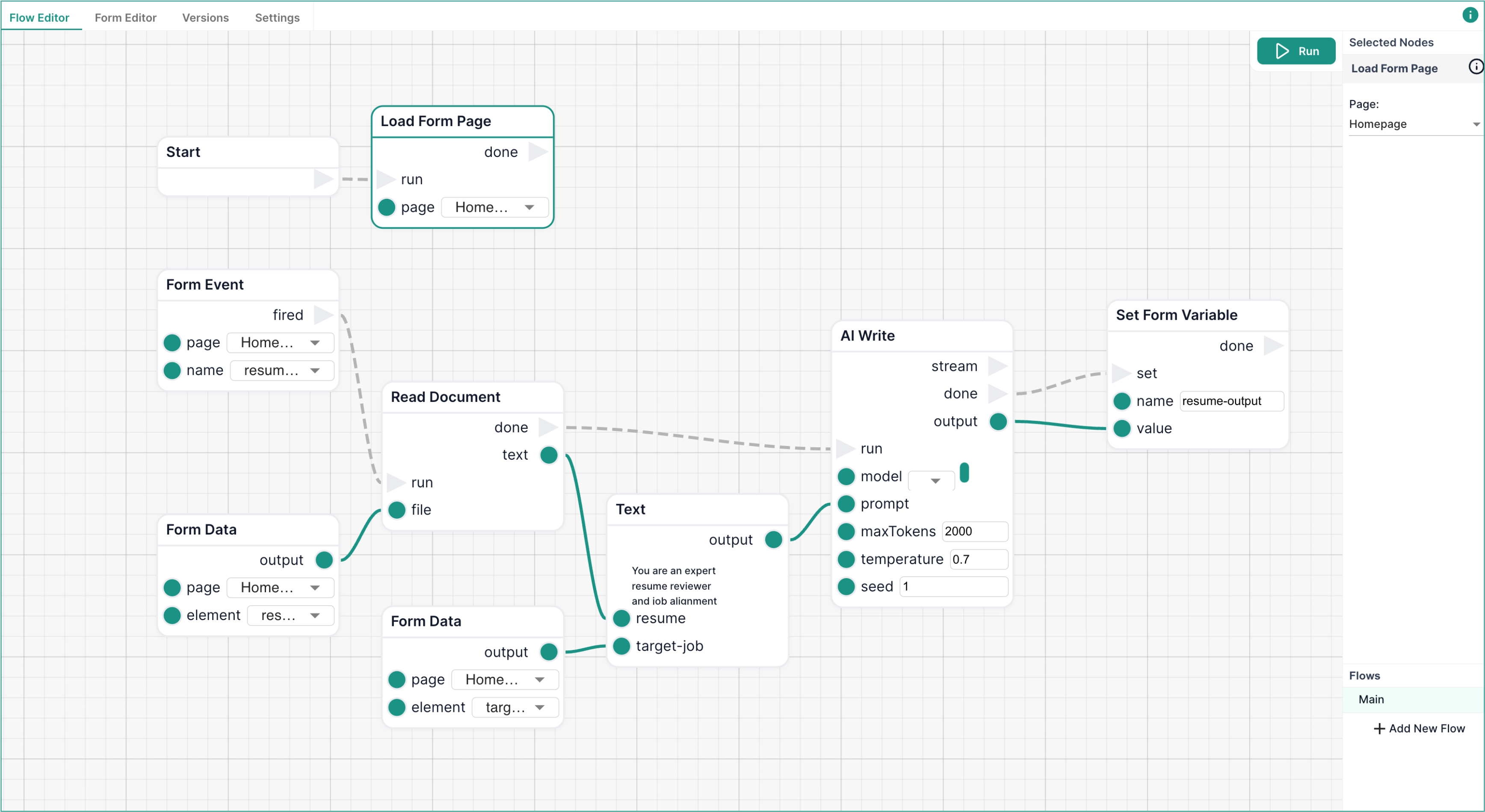 Form Workflow