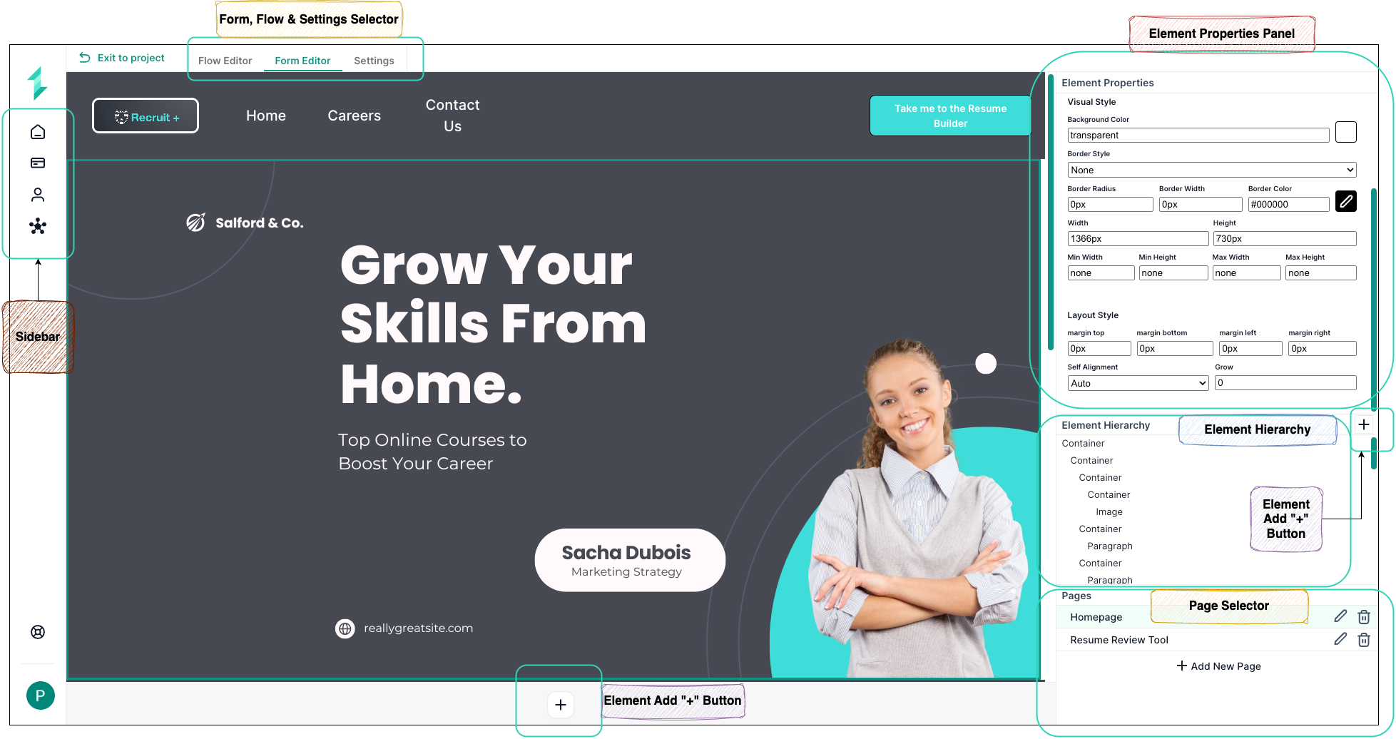 Form Interface