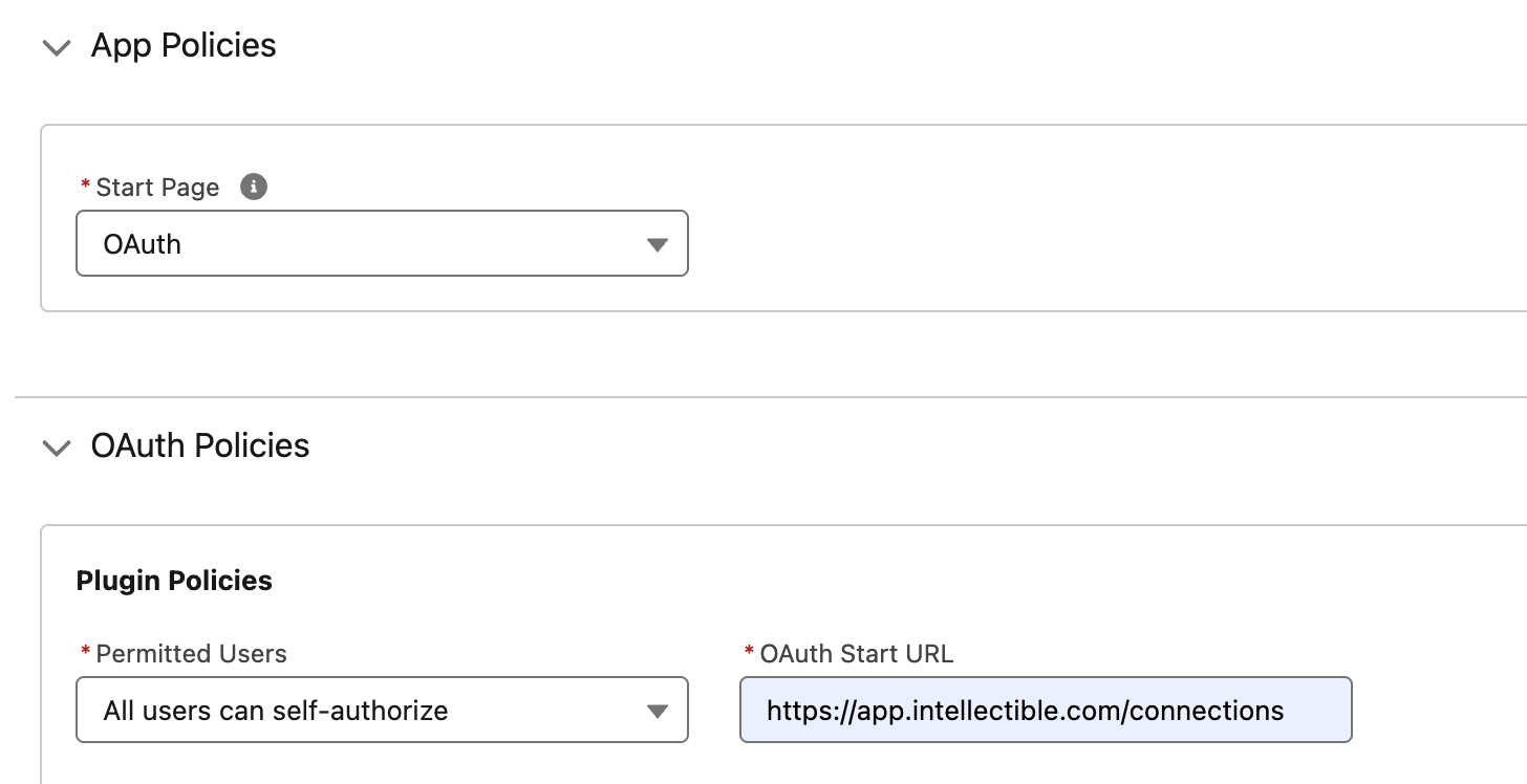 Policies → OAuth Policies